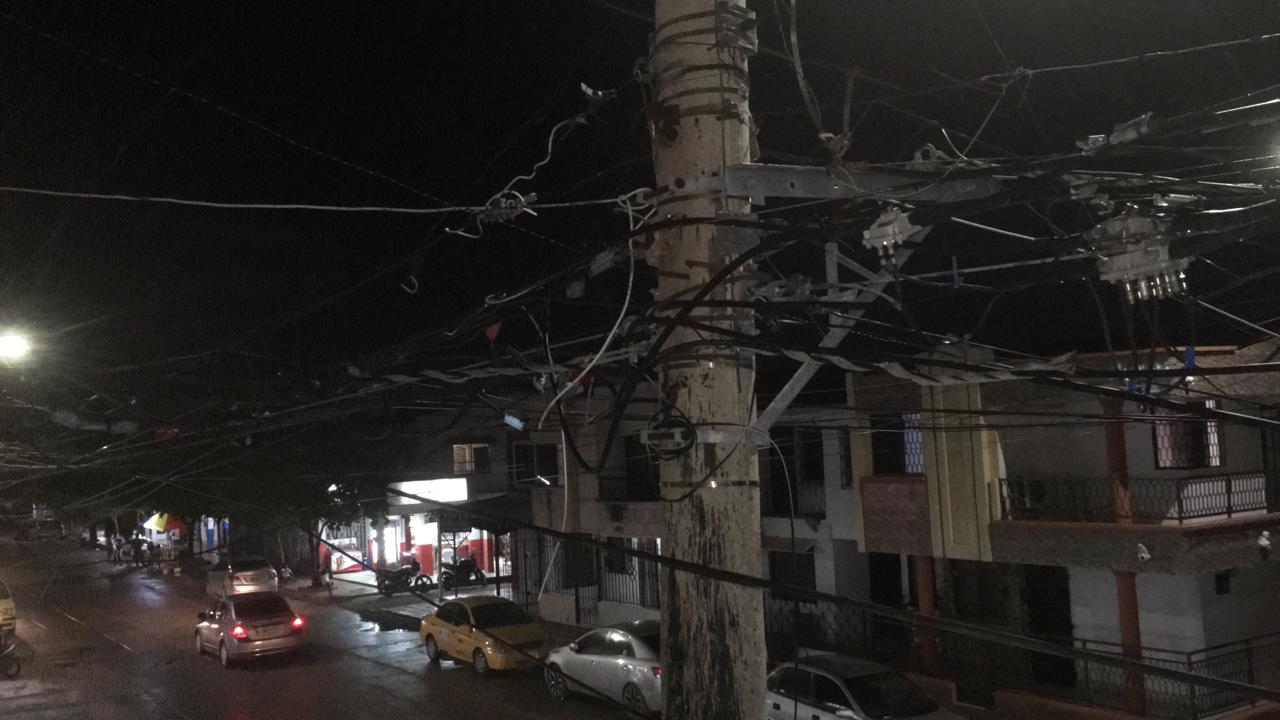 Investigan caída de cable a niño en Barranquilla