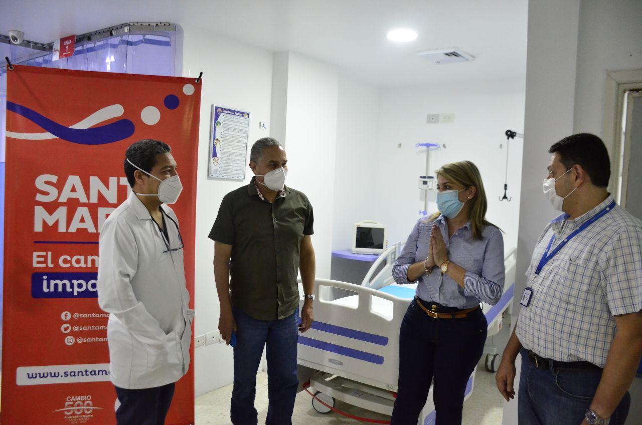 Hospitales, Camas, Distrito, Santa Marta, Magdalena