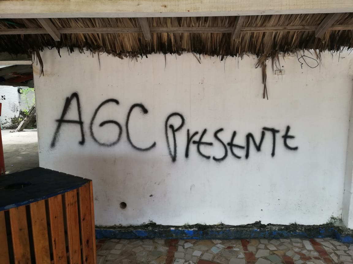 Viviendas pintadas en municipios de Bolívar