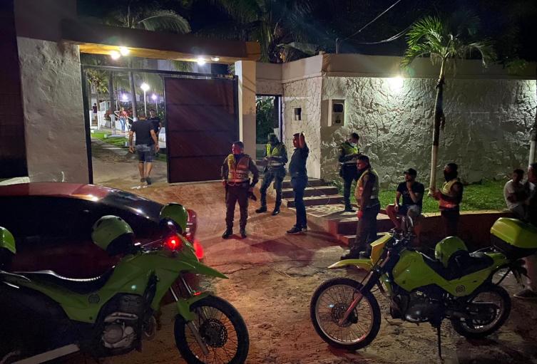 Operativos fiestas ilegales en Puerto Colombia.