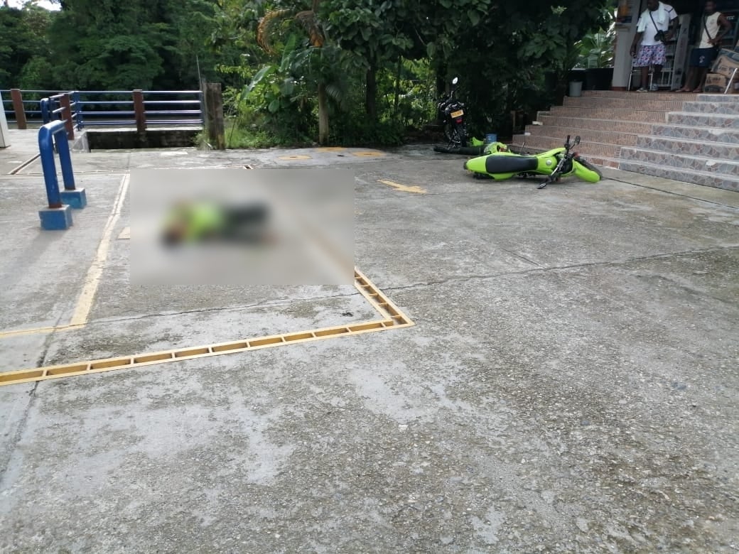 Policías asesinados en Medio San Juan, Chocó