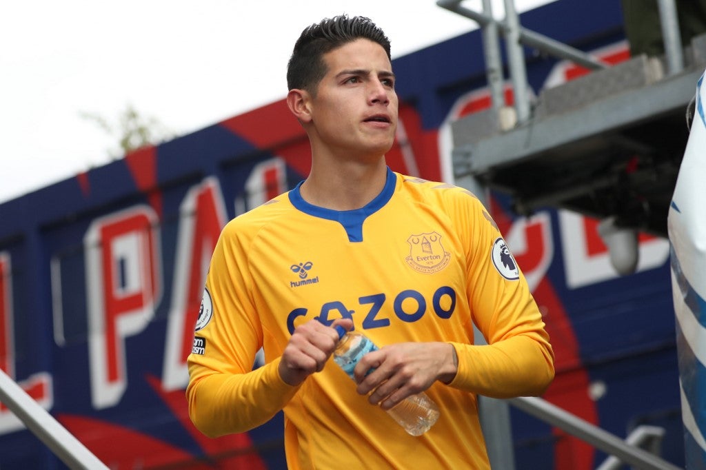 James Rodríguez, Everton