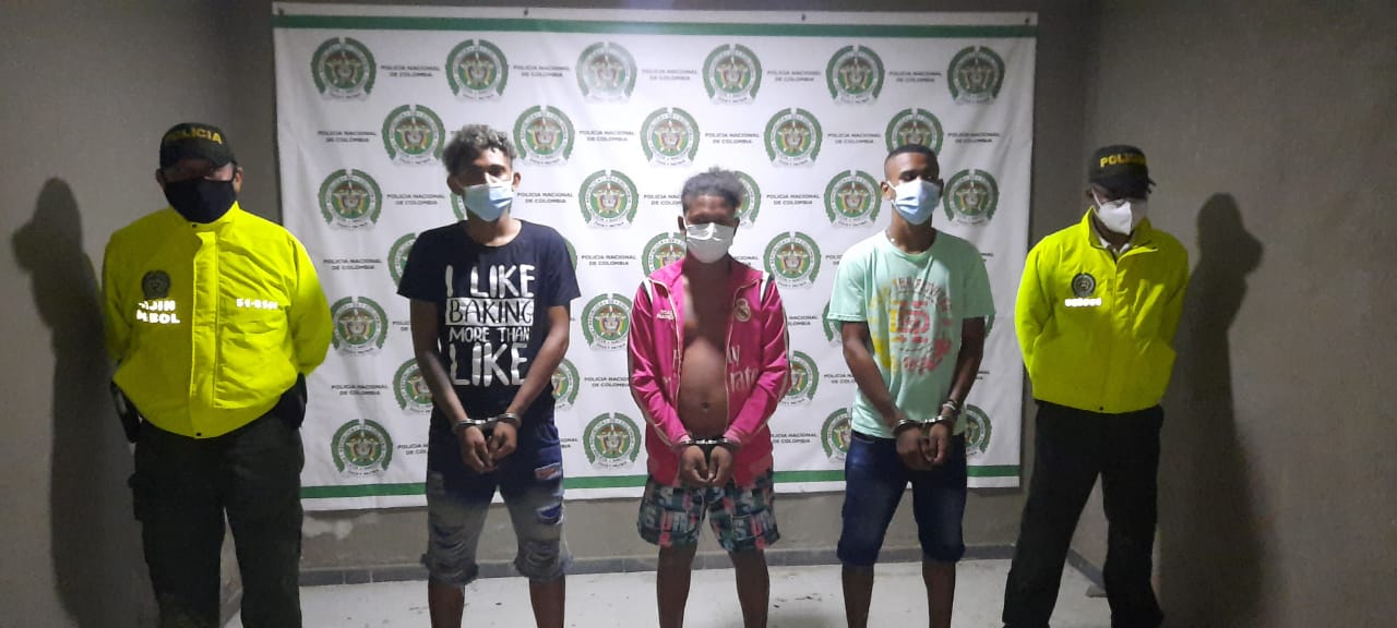 Las capturas se dieron en el municipio de Villanueva (Bolívar)