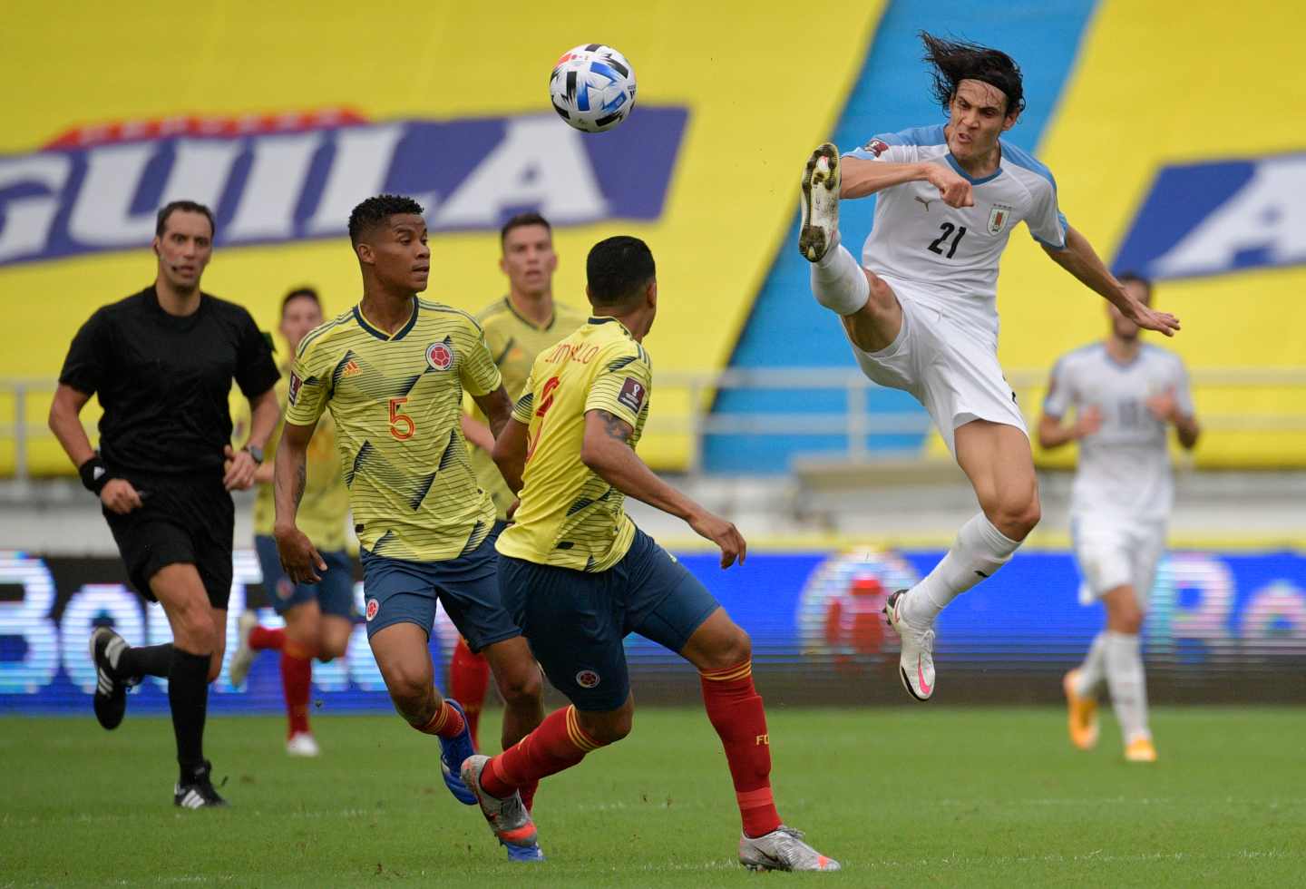 Colombia Vs. Uruguay
