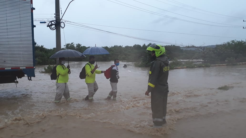 Lluvias en Cartagena