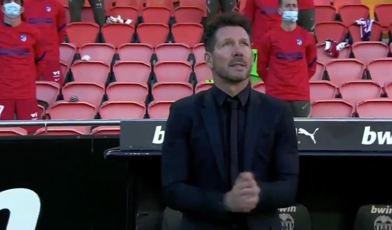 Captura de pantalla Diego Simeone