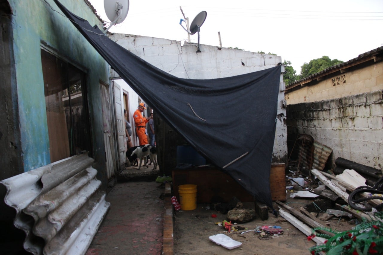 Los damnificados esperan ayuda de la administración.