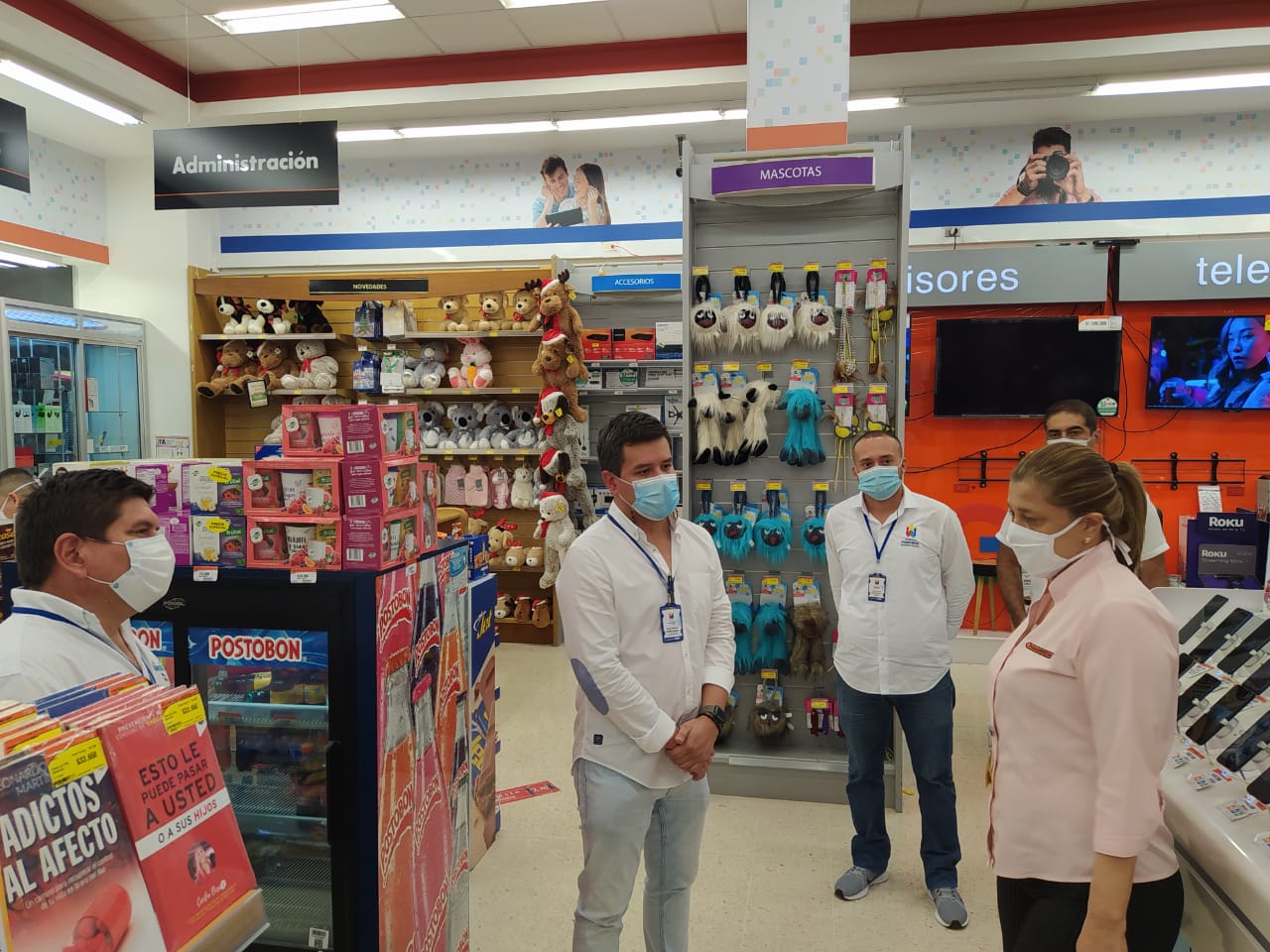 La alcaldía verificó los almacenes que no cumplen protocolos.