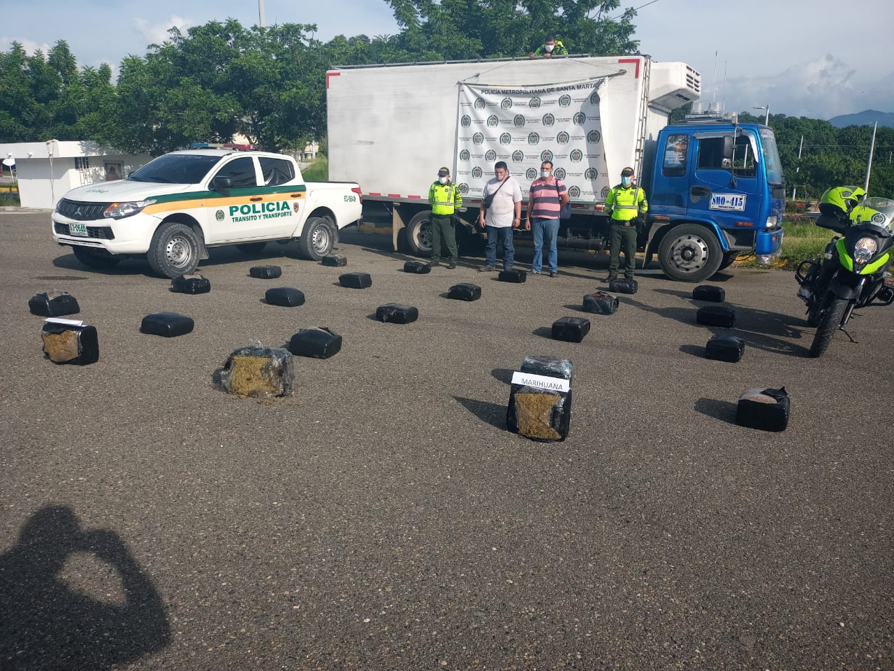 Judicial, Policía, Incautación, Marihuana, Santa Marta, Magdalena