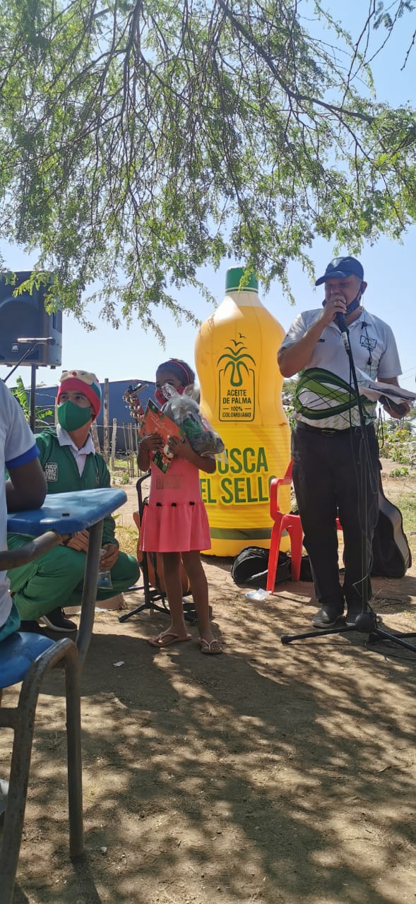 Entrega, Santa Marta, Magdalena, Regalos