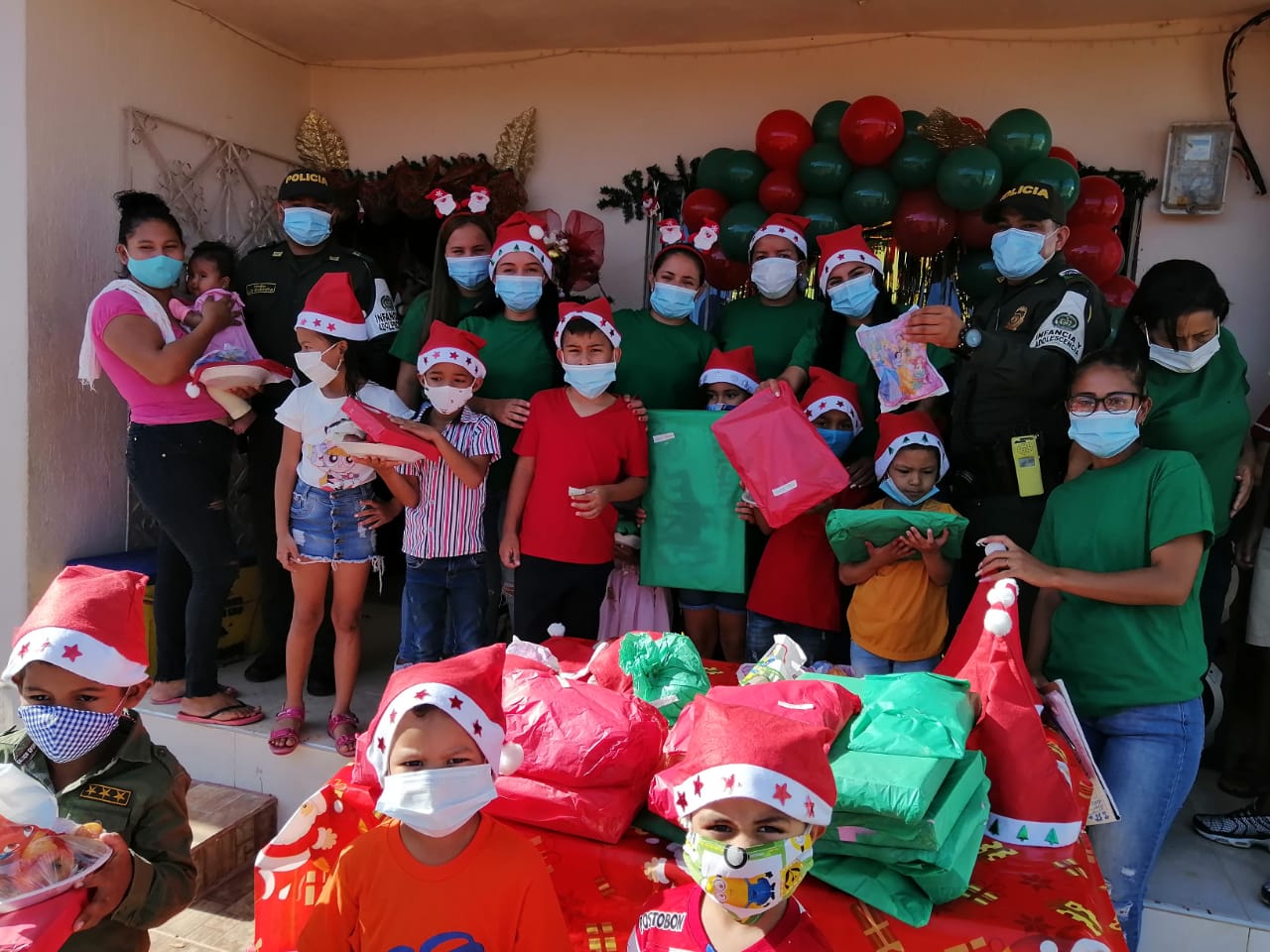Fueron más de 200 juguetes y desayuno