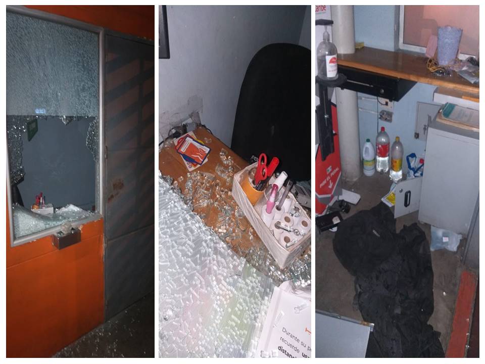 No hay vigilancia nocturna