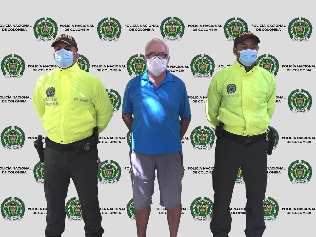 El detenido aparece registrado en Circular Roja de Interpol