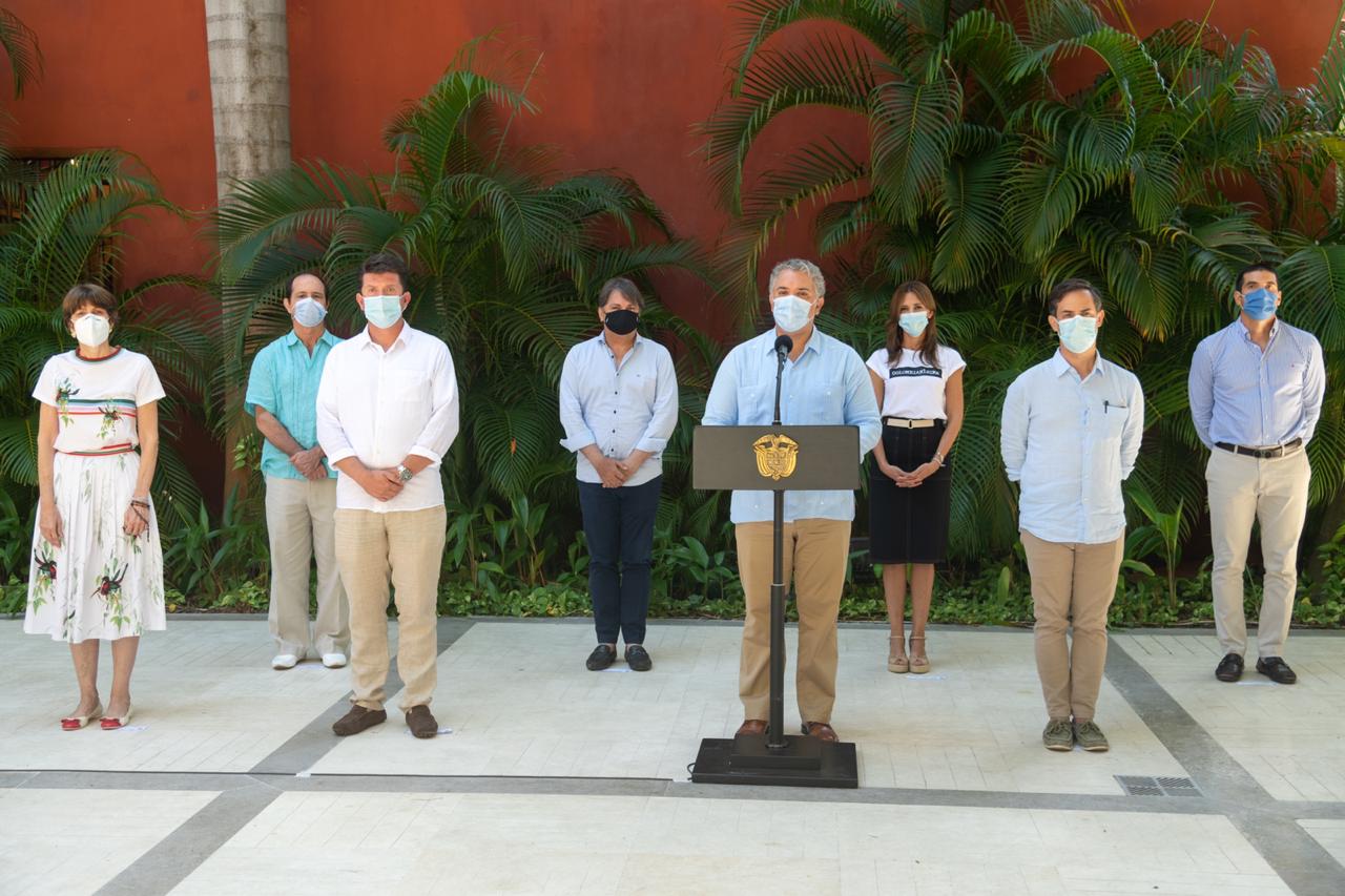 Presidente Duque habla sobre la nueva ley de turismo