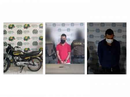 Policía Nacional en Sucre recupera tres motocicletas y captura a 7 personas por el delito de hurto en Corozal, Sincé y Sincelejo