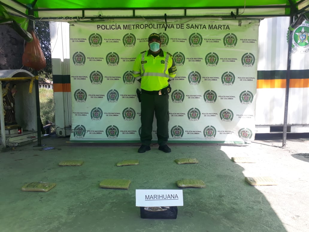 Judicial, Policía, Magdalena, Santa Marta, Municipios, Incautación