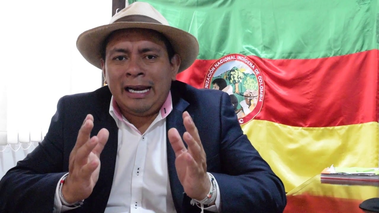 Luis Fernando Arias, líder indígena.