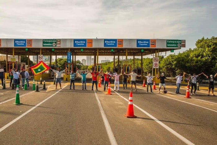 Peajes dentro de la ciudad de Cartagena