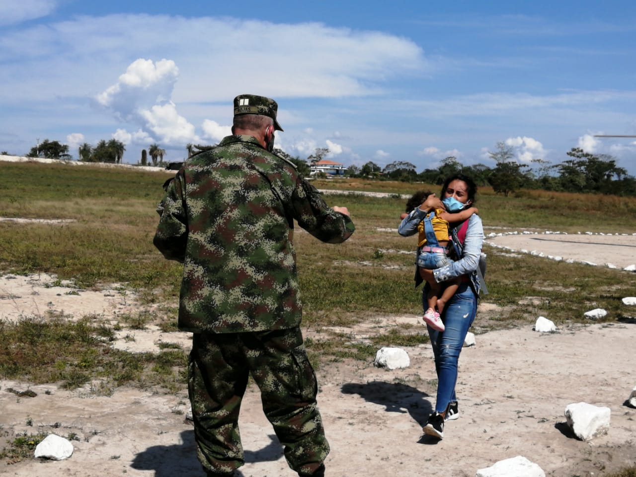 Rescatan con vida a menor que habría sido reportada como fallecida en el Sur de Bolívar