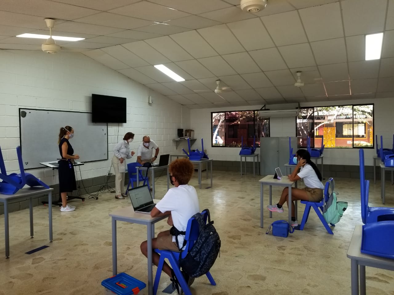 Regreso a clases de colegios privados en Cartagena
