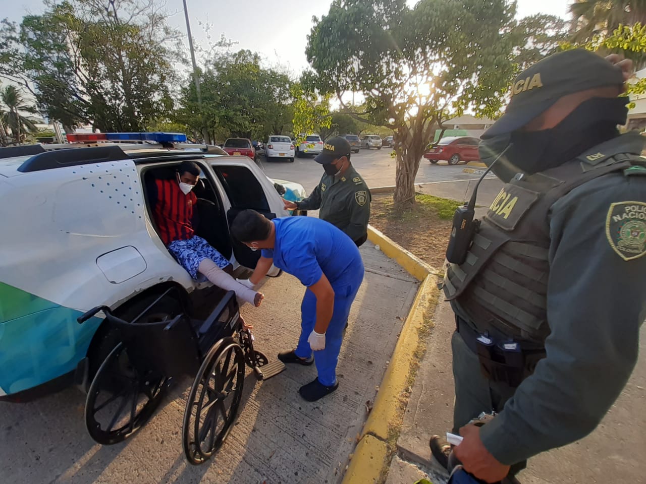 Una vez fue dado de alta, debió ser presentado ante un juez