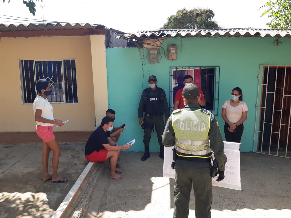 Gaula de la Policía en el Atlántico
