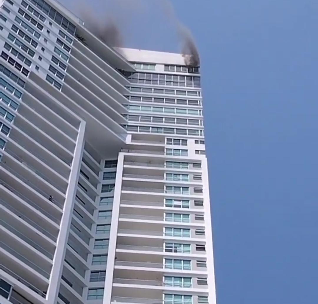 fue en el último piso