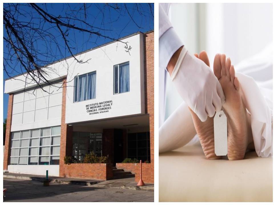En la morgue de Medicina Legal se encuentra el cadáver del hombre