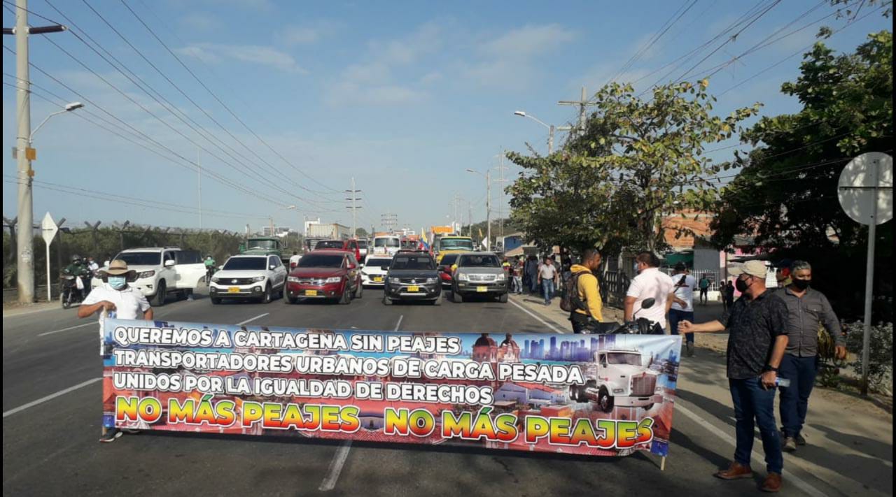 Concesión Vial negó solicitud del alcalde de levantar las talanqueras en los peajes de Cartagena