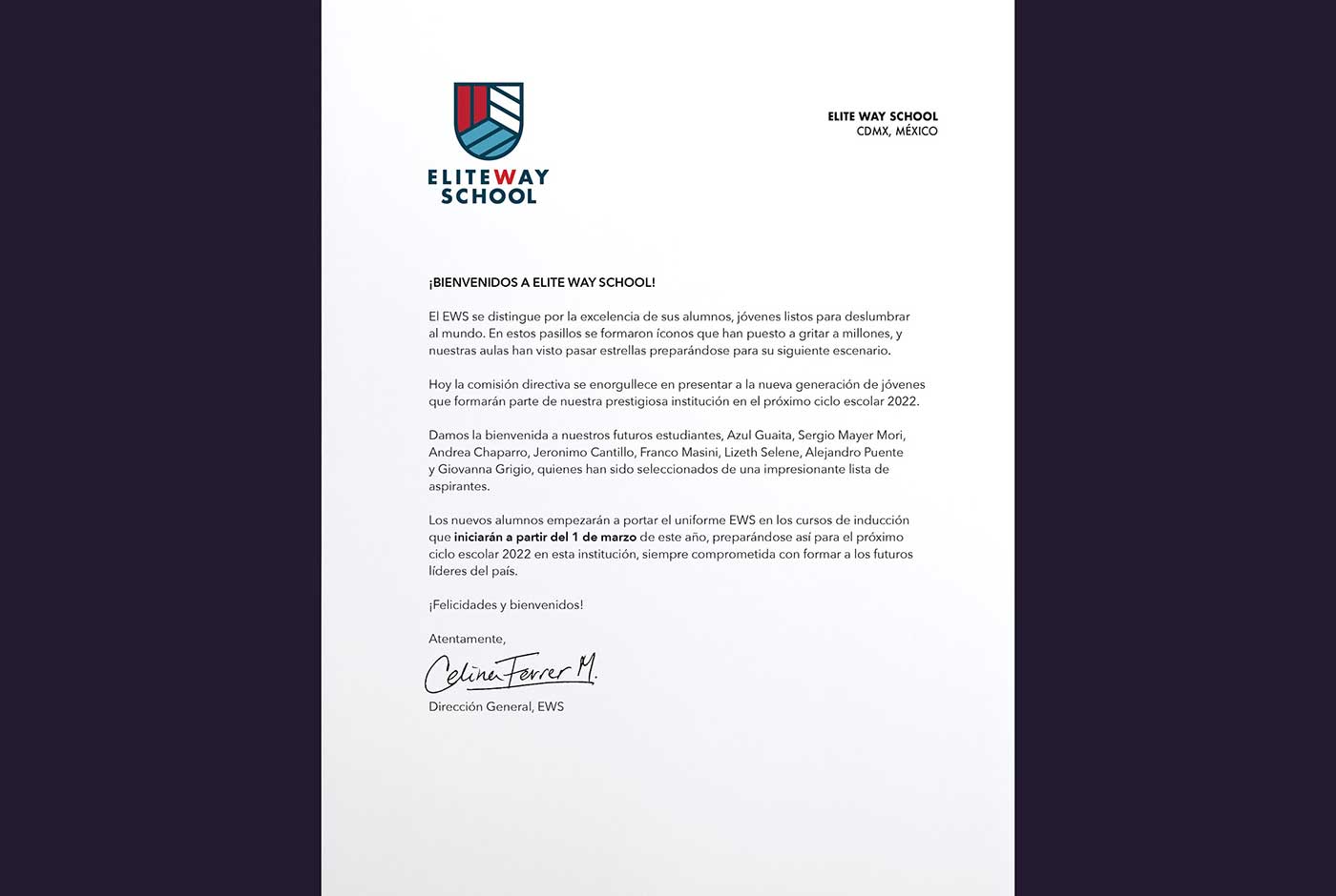 Carta Elite Way School