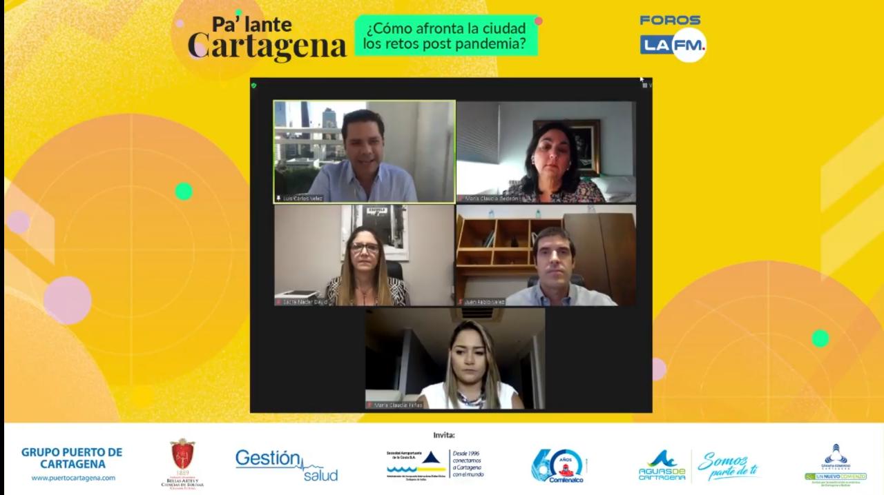 Foro La FM: Pa´ lante Cartagena, ¿cómo afronta la ciudad los retos post pandemia?
