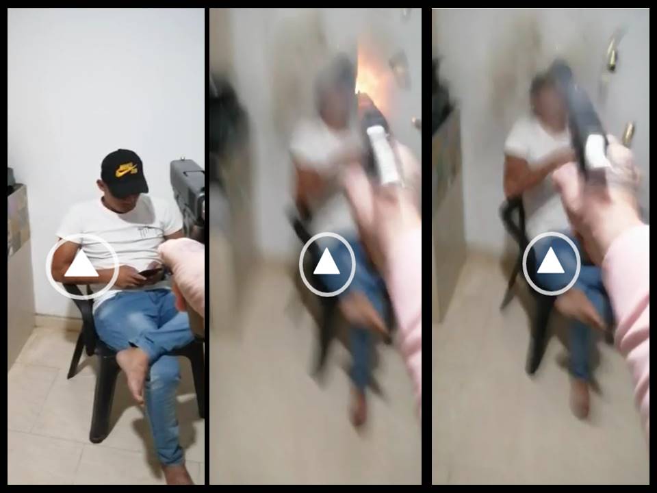 Recibió dos impactos con arma de fuego