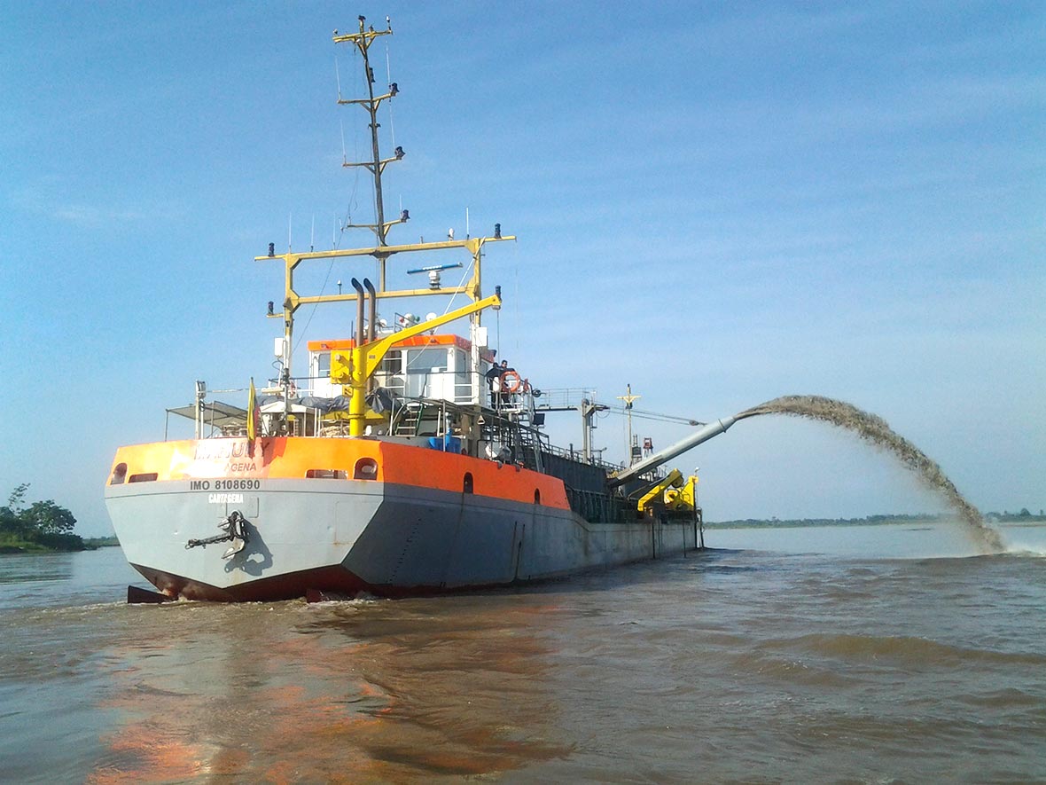 Navegabilidad del río Magdalena.