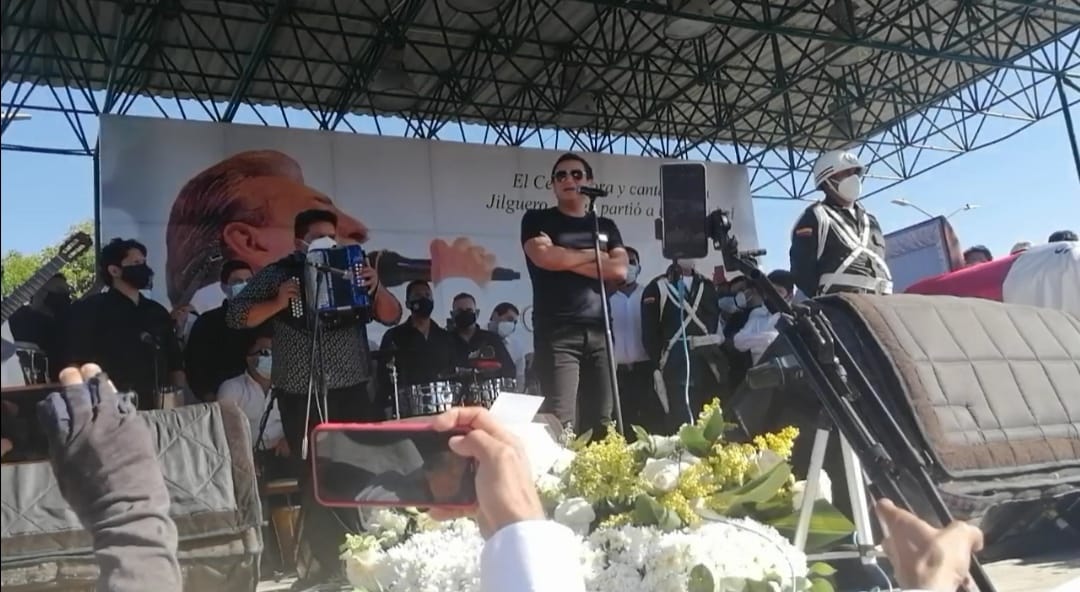 Silvestre Dangond no pudo contener las lagrimas