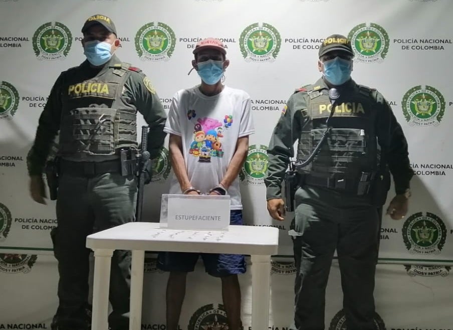 La captura se dio en el mercado públicado