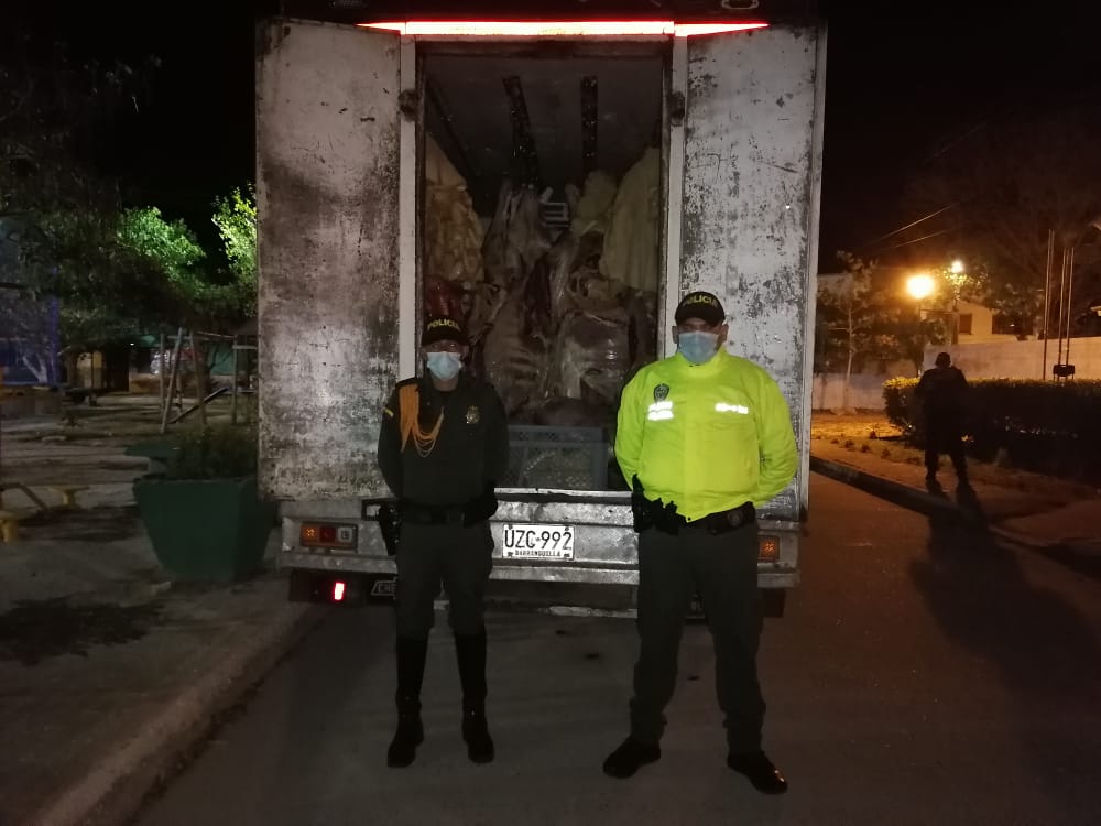 Policía del Atlántico.