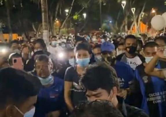 Multitudinaria aglomeración en funeral de reconocido locutor en Galapa (Atlántico)