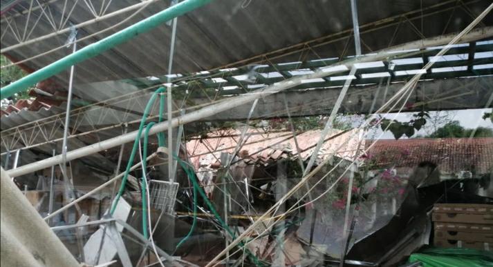 Desplome en sede del SENA