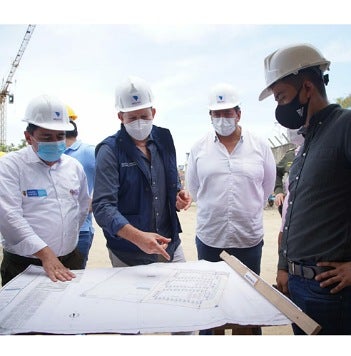 verificó el avance de las obras de la megacárcel de Sabanas de San Ángel