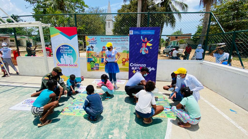 La campaña se dio en el corregimiento de Puerto Badel, Arjona