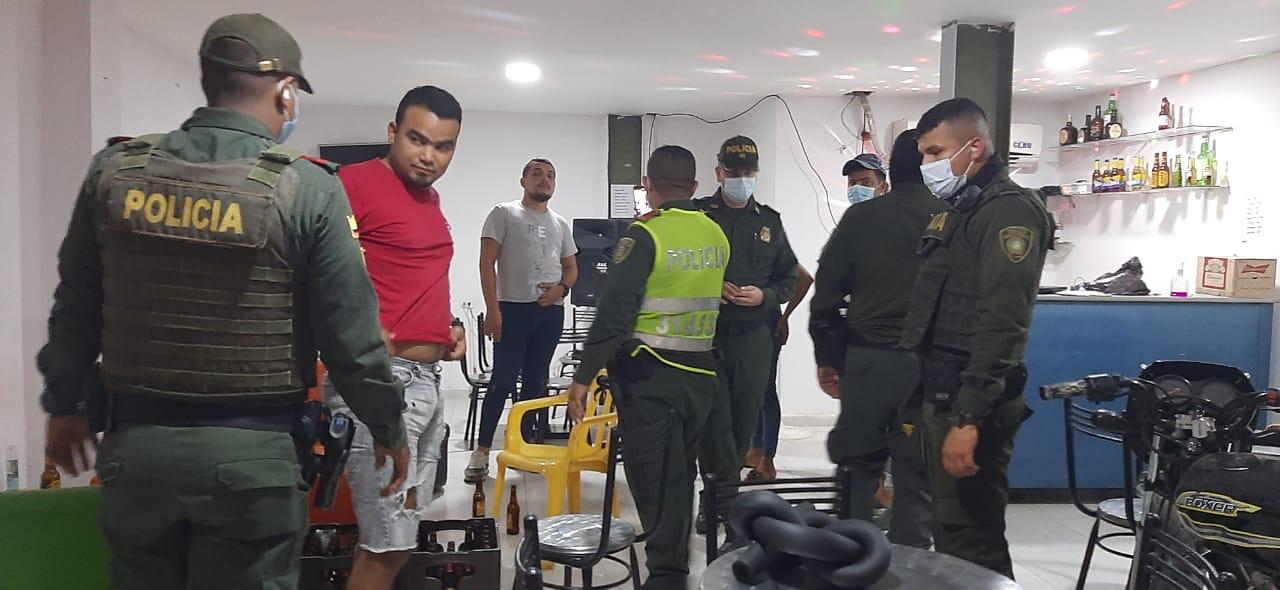 Controles policiales en el Atlántico