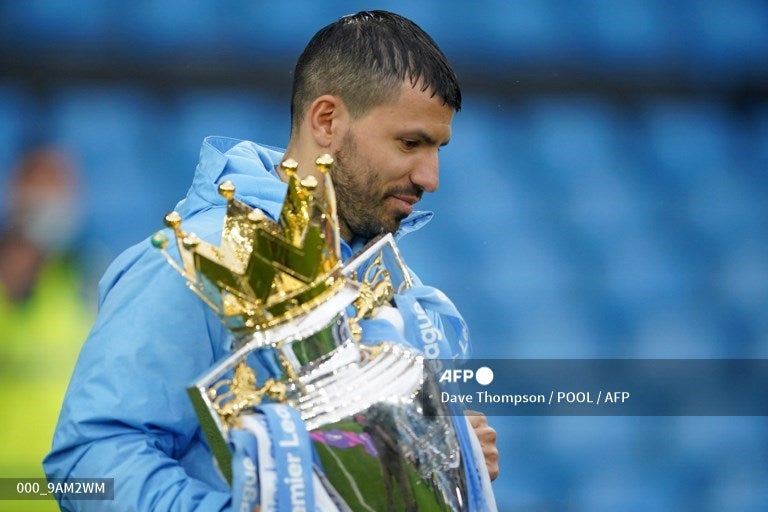 Sergio Agüero se despide del Manchester City