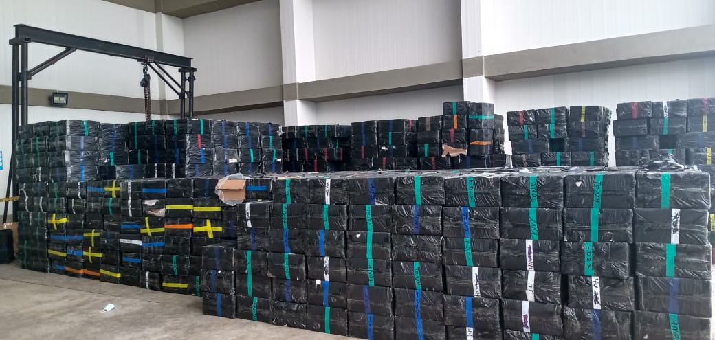 Trasladada al depósito autorizado por la DIAN en Sincelejo.