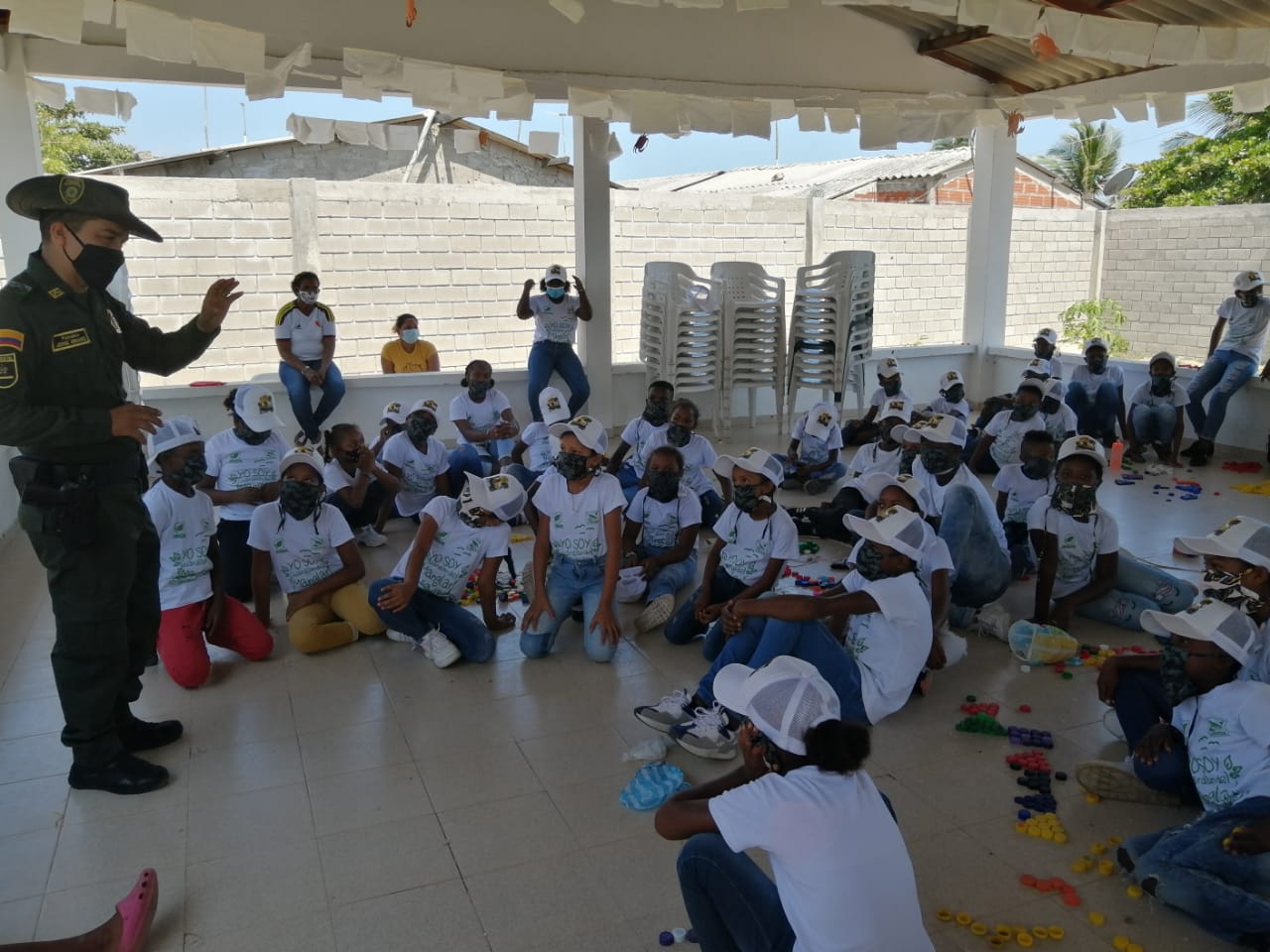 Cerca de 80 niños y niñas se venefician