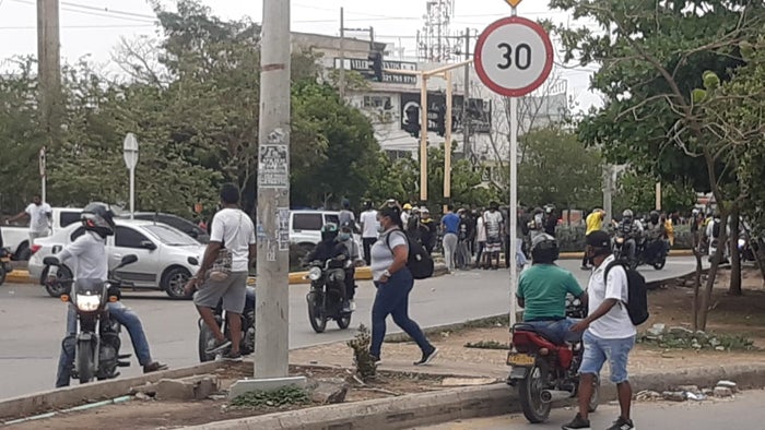 Manifestación en Cartagena