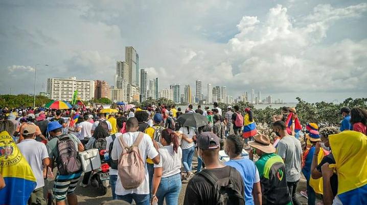 Protesta Cartagena