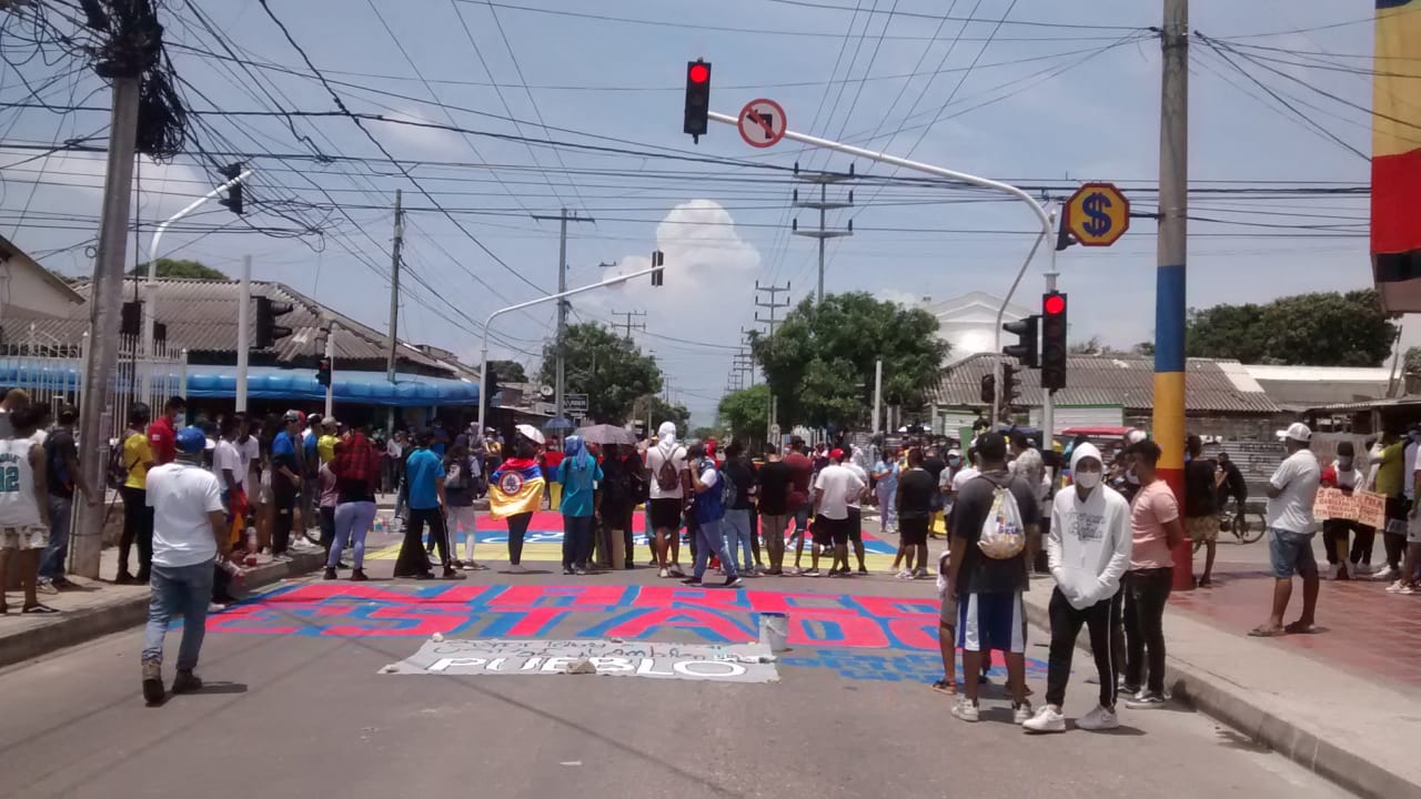 Manifestaciones en Barranquilla