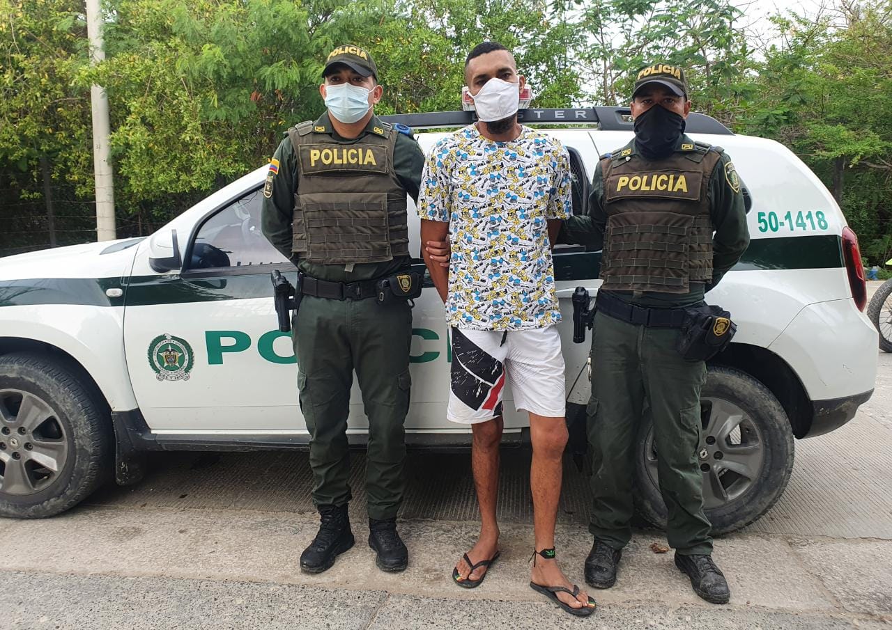 El capturado fue puesto a disposición de la Fiscalía General de la Nación