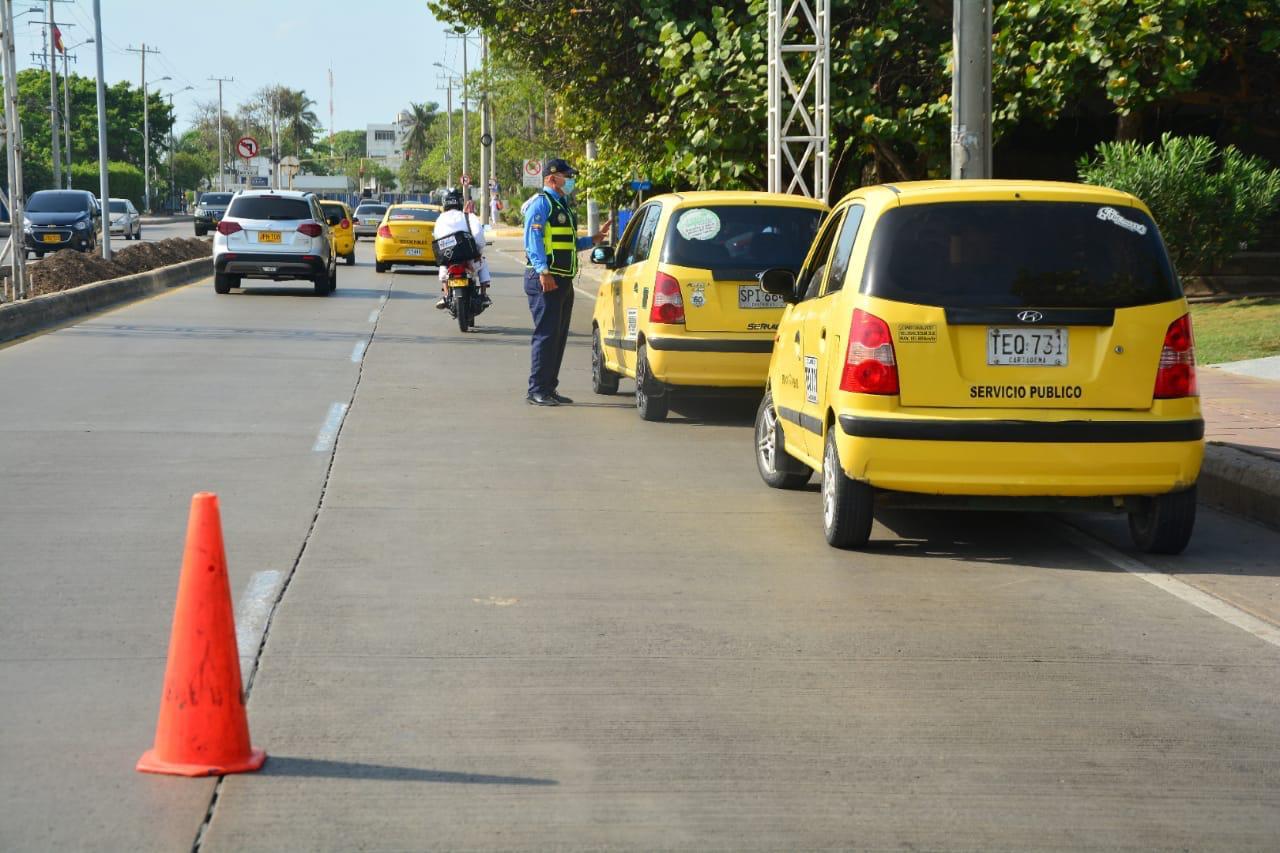 Rotación de pico y placa en Cartagena