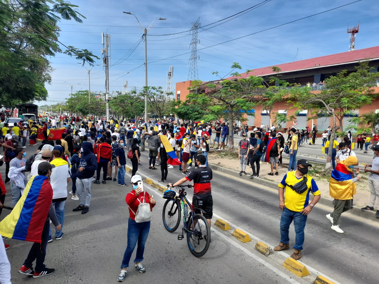 Marchas realizadas en Barranquilla